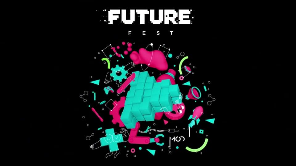 Identidade visual da edição 2025 do Future Fest